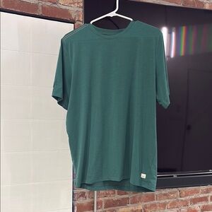 Vuori Teal Short Sleeve Tee